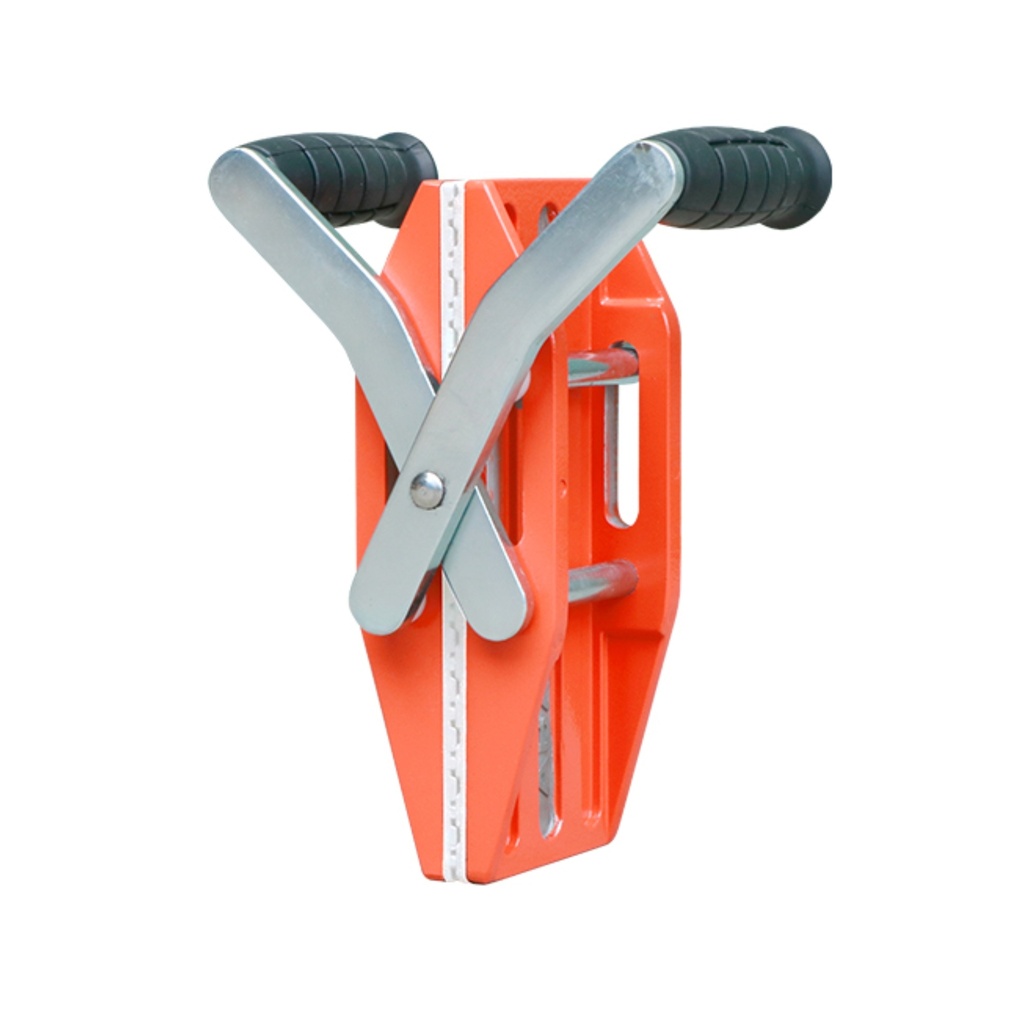 ABACO ACC40-W Double Handed Carry Clamps with White Rubber 