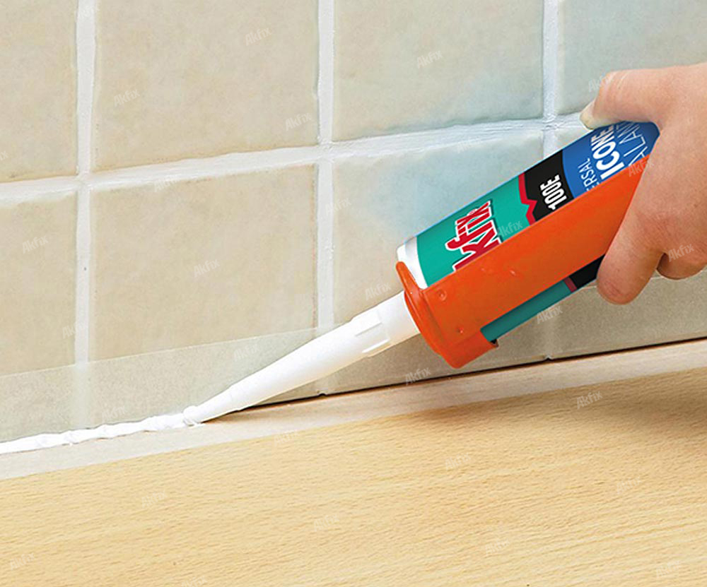 Akfix 100E Universal Silicone Sealant - Translucent