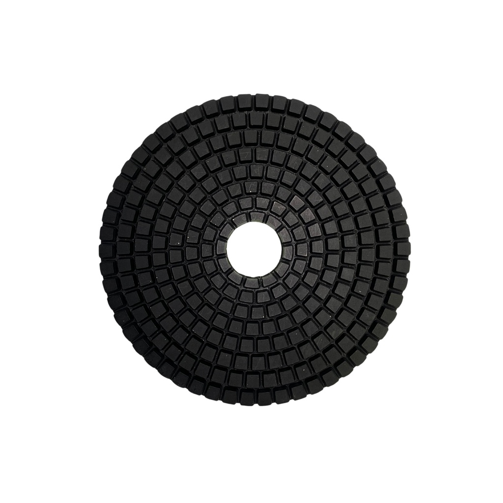 4" Polly, Premium Quality Wet Polishing Pad, #100