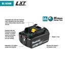 LXT®, Battery, Li-Ion, For Use With Makita 18V Cordless Tools, 5.0 Ah, 18.0 Voltage (2-pack)