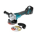 MAKITA XAG04T 18V LXT® Lithium‑Ion Brushless Cordless 4‑1/2” - 5" Cut‑Off Angle Grinder Kit (5.0Ah)