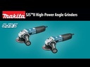 MAKITA GA5042C 5" SJS™II High‑Power Angle Grinder