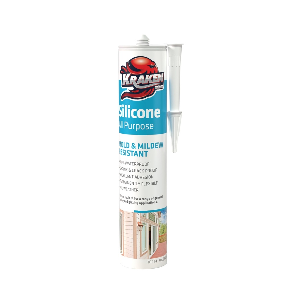 Kraken Bond All Purpose RTV Silicone (Clear)