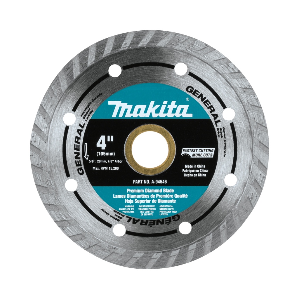 MAKITA A-94546 4" Turbo Diamond Blade for General Purpose