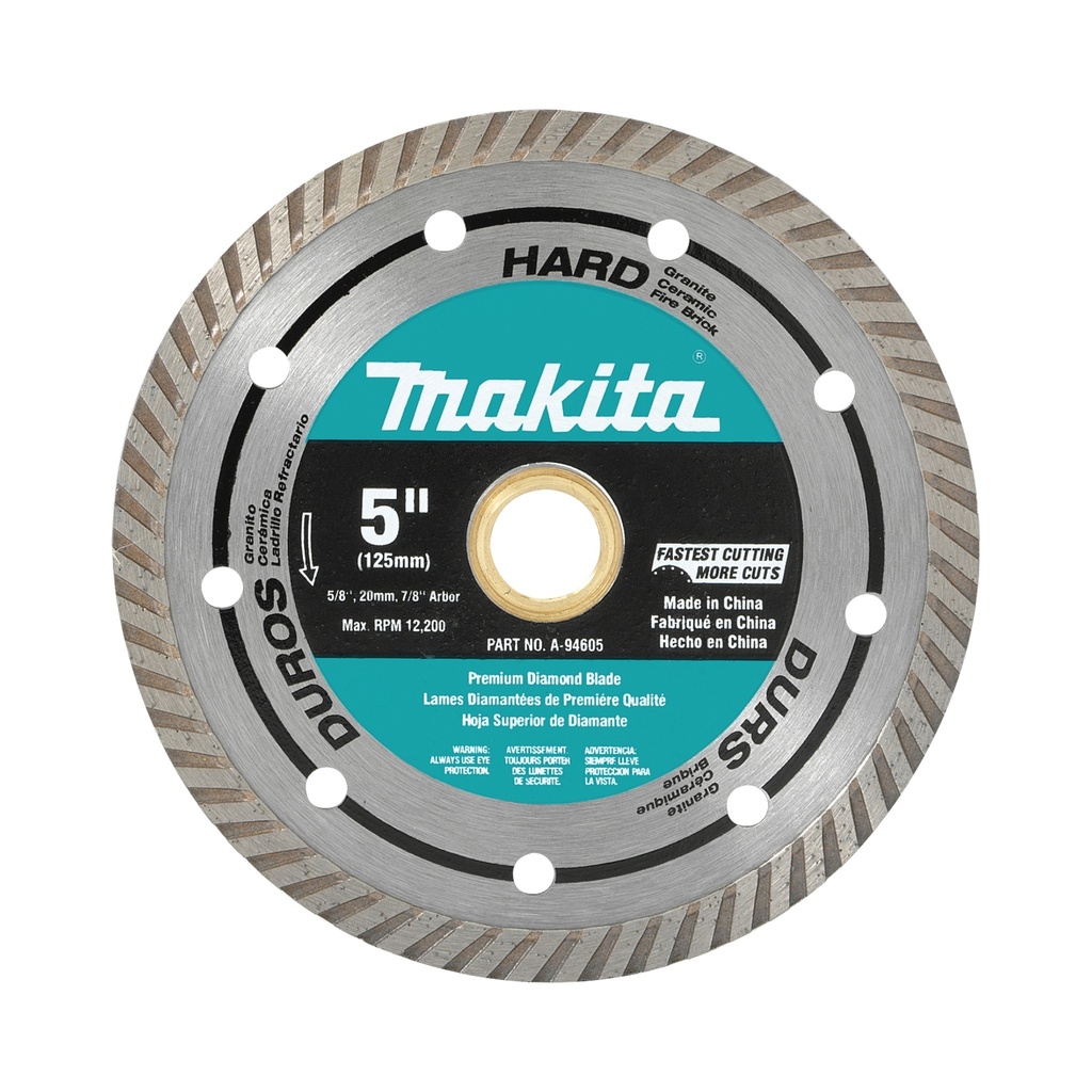 MAKITA A-94605 5" Turbo Diamond Blade for General Purpose