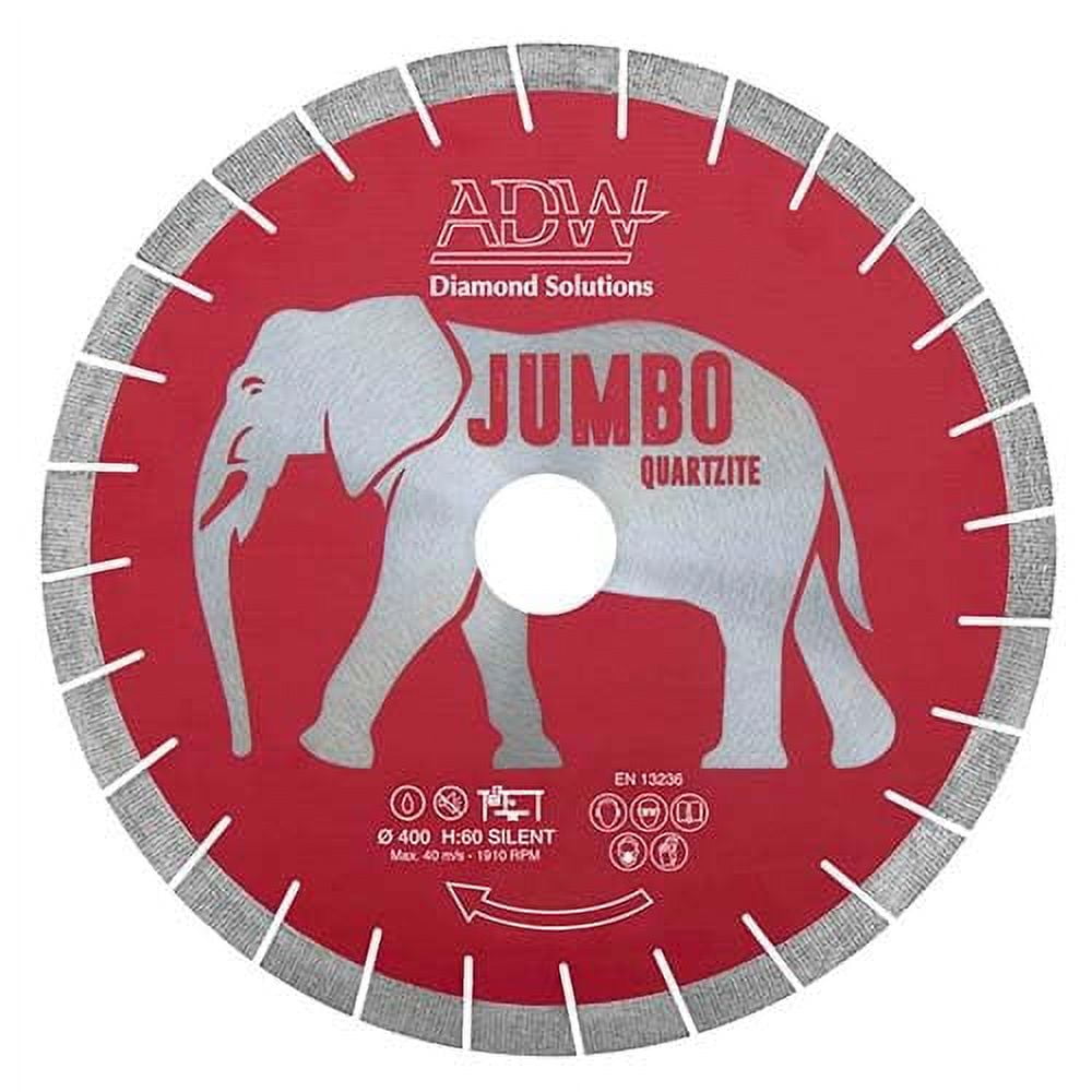 18" JUMBO Docto Silent Bridge Saw Blade for Quartzite