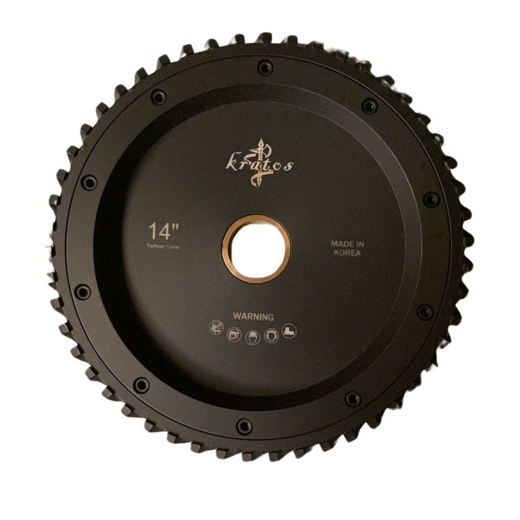14" Milling Wheel - 4cm-Steel Core - Made in Korea