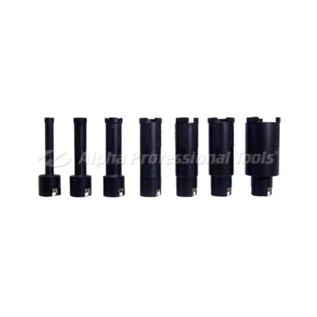 Alpha Dry Core Bits for Granite and Engineered Stone (1-1/2")
