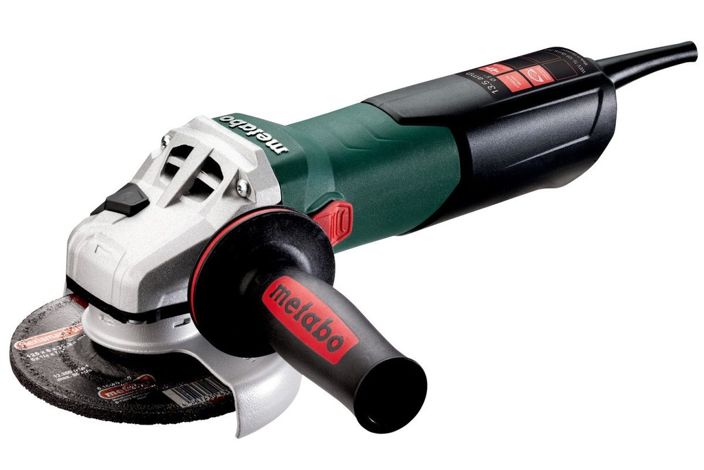 Metabo WEV15-125 HT 5" Variable Speed Grinder, 2800-9600rpm