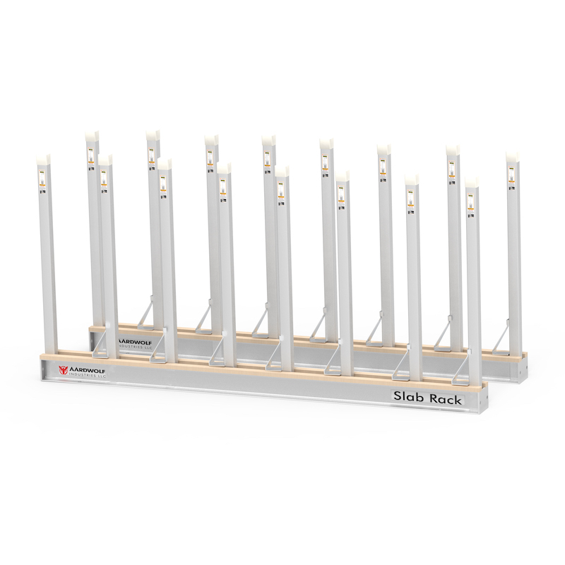 Aardwolf ASR0108 Slab Rack Kit (Includes 16 Poles 55" poles & SPB1214 Safety  Steel Post)