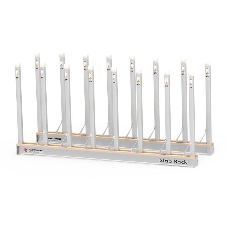 Aardwolf ASR0108 Slab Rack Kit (Includes 16 Poles 55" poles & SPB1214 Safety  Steel Post)