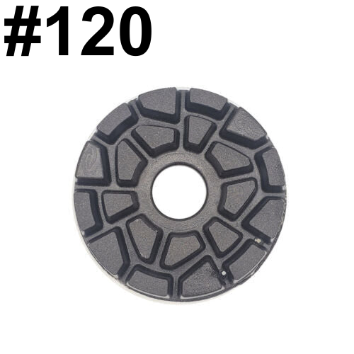 Abra Iride 6" Snail Lock Flat Edge Polishing Pad #120