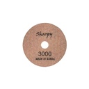 SHARPY 4" Dry Polishing Pad #3000