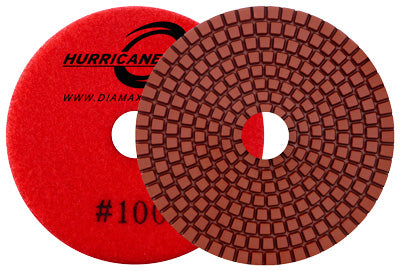 4" Hurricane Wet Polishing Pad, RE Series #30