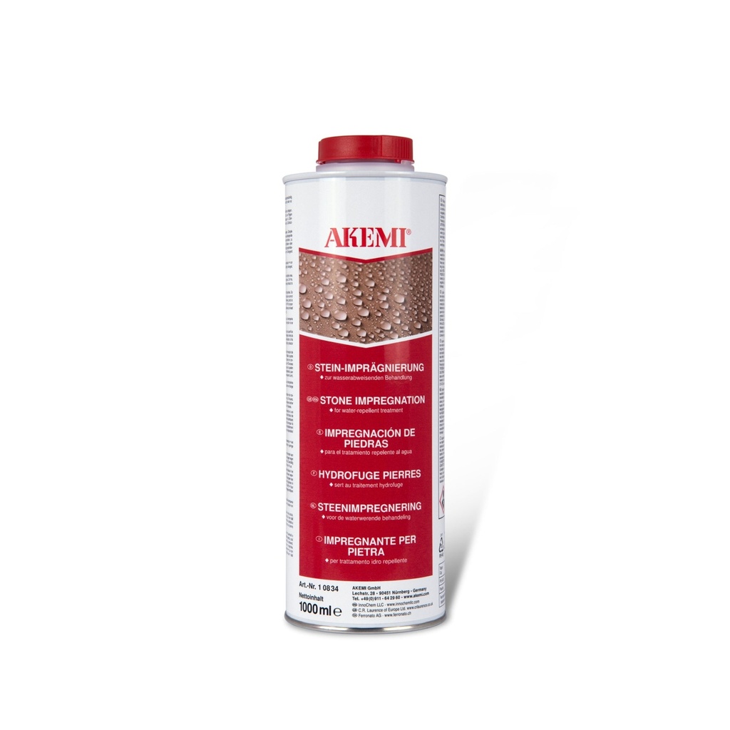 Akemi Stone Impregnation 1L Solvent-based Ready-to-Use Sealer for Natural Stone