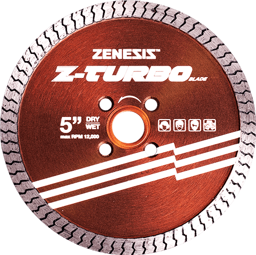 ZENESIS Z-Turbo Blade 5" - Dry/Wet