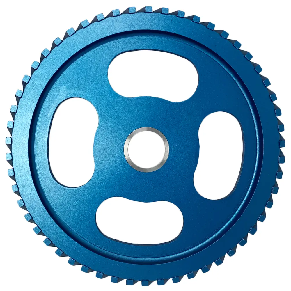 14" X 1.57" (40MM) X 60MM-50MM, MILLING WHEEL, STEEL BODY, STRAIGHT FLAT