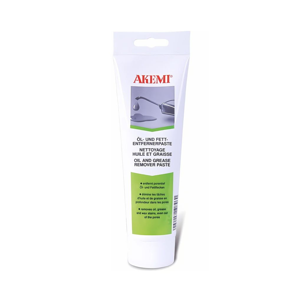 Akemi Oil and Grease Remover Paste - Solvent-Based Cleaning (250 mL, Ready-to-Use)