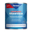 TENAX Tixo Extra Knife Grade Transparent Glue for Granite, Marble and Natural Stones - Quart 