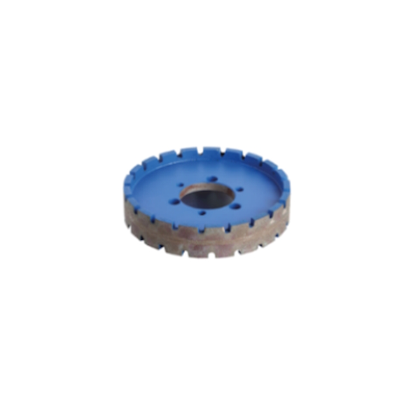 SC03106 SUPER DUTY STUBBING WHEEL H30 - Ø85 3 Hole Ø50 Flange