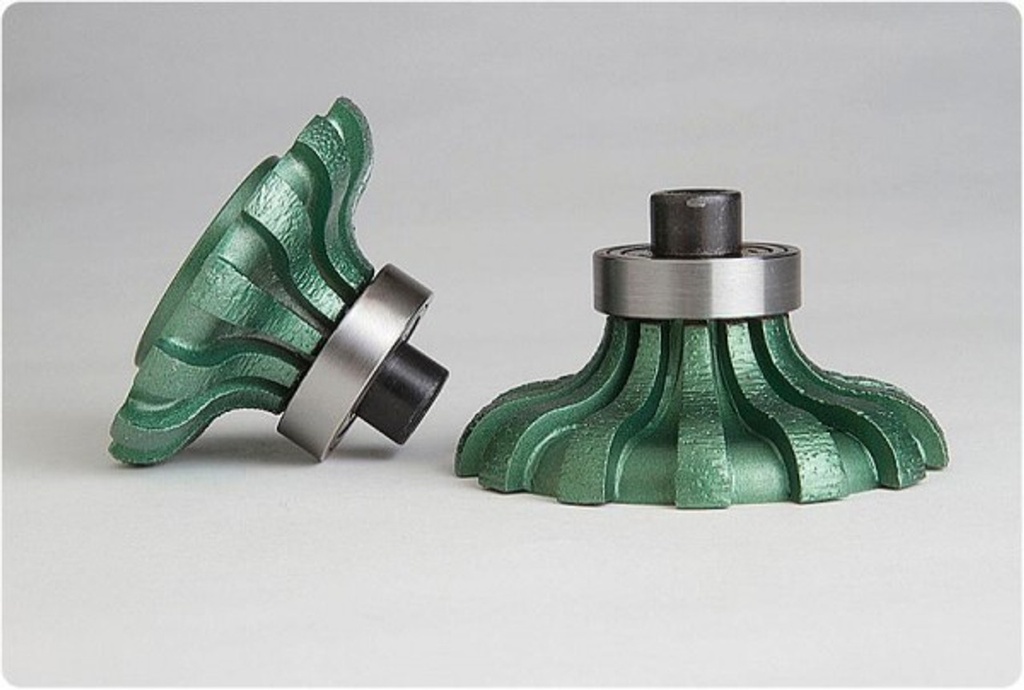  Apexx-F20 Ogee Position 0 Segmented Router Bit 