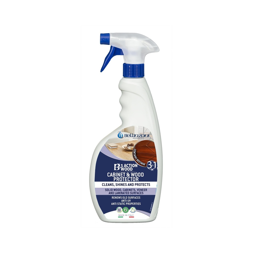 Bellinzoni B-3 Action Wood Clean, Protect and Polish for Wood Surfaces 750 mL