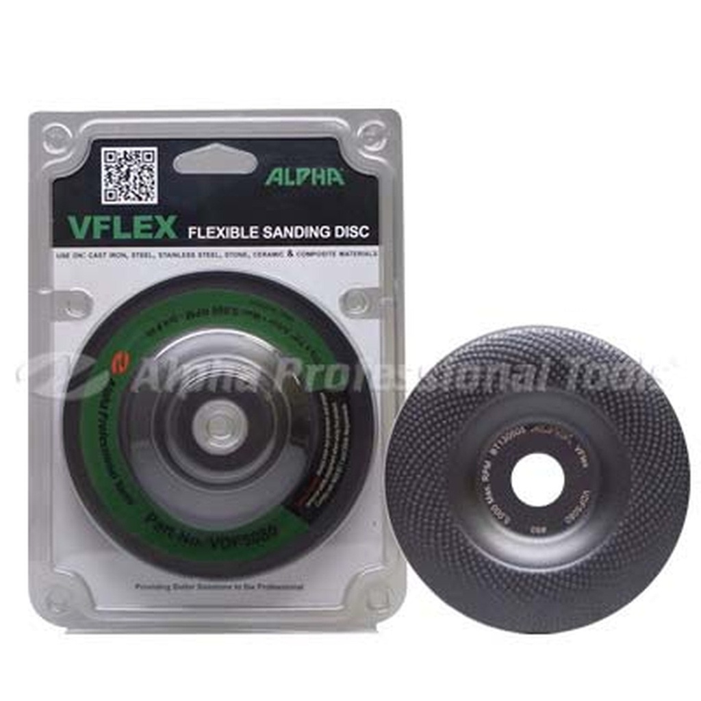 Alpha Professional Tools VFlex Disc 5" #50 5/8"-11