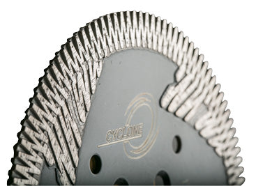 7" Cyclone Side Segment Turbo Blade - DKO arbor, 5/8 - 7/8