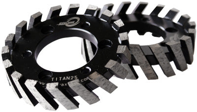 Cyclone Gauging Wheel 25mm segment