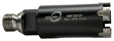1 3/8" Cyclone Ultra Dry  Thin Wall CNC 1/2" Gas Core Bit