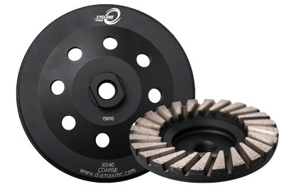6" Cyclone Turbo CupWheel COARSE