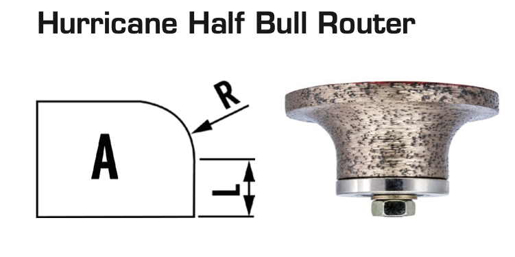 20mm Hurricane Radius 3/8 Pos. 1 (half-bull, Shape A)