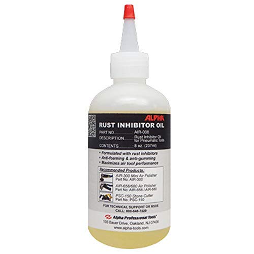 Alpha Rust Inhibitor Oil for Pneumatic Tools - 8 oz.