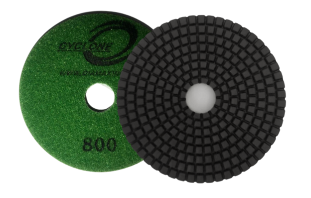5" Cyclone Polishing Disk BLACK Buff
