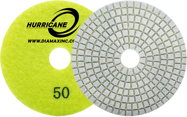3" Hurricane Polishing Disk ECONOMY 100 grit