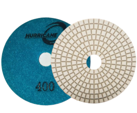 4" Hurricane Polishing Disk Hurricane White
