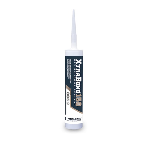 [15001] XtraBond 150 Silicone Sealant - White - Twist On