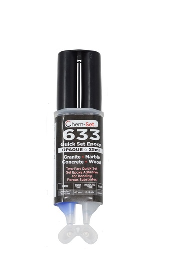 [CCA633-25] ChemSet 633 25ML 5 Minute Epoxy Gel Adhesive