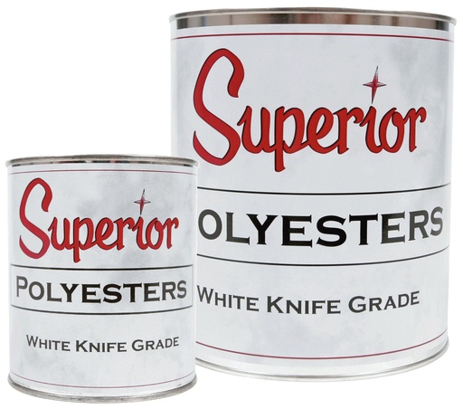 [SUP-200-02030-10] Superior Polyester White Knife Grade 1 Quart