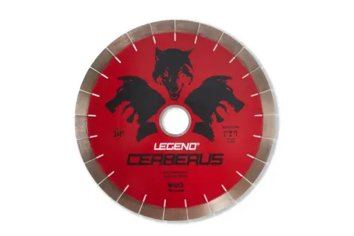 [BL14AXSG14J25] 14" Premium Quality Bridge Saw Blade - 25 mm Pattern Segments