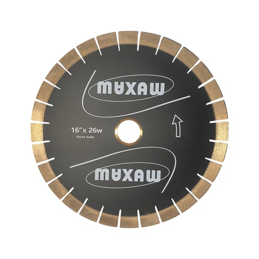 [BL16YPSPECIAL] MAXAW Premium Quality Long Life 16" Bridge Saw Blade with 6 pin holes