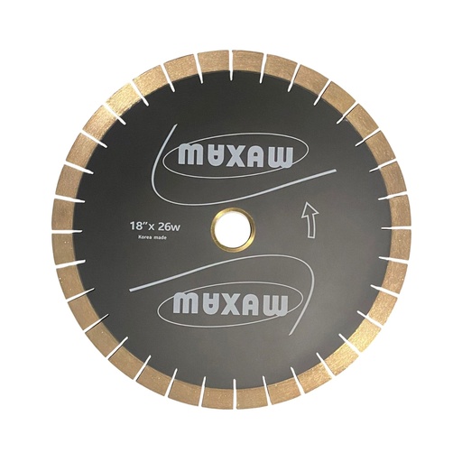 [BLYP1826] MAXAW Premium Quality Long Life 18" Bridge Saw Blade - 26mm Segments