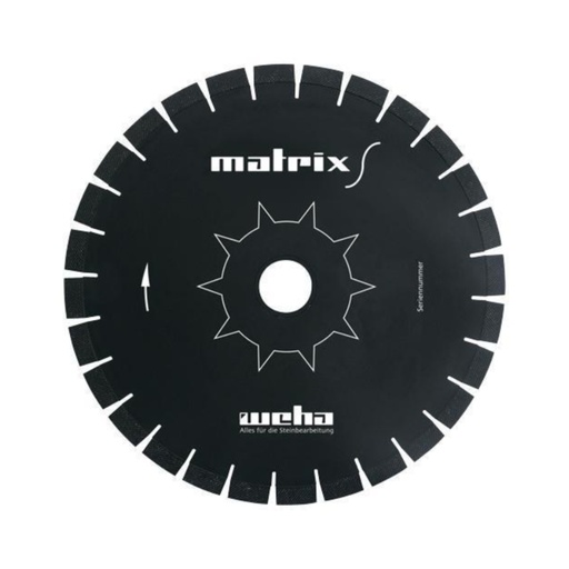 [MATRIX-S-16] WEHA 16" Matrix S Diagonal Diamond Bridge Saw Blade 