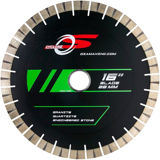 [SCDA1626S] 16" Cyclone S Silent Core Blade - 26mm Segments - Extra Long Life