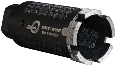 [CDBYTSD112] DIAMAX Cyclone 1-1/2" Dry and Wet Core Bit with Side Protection