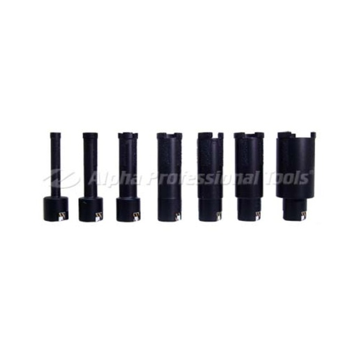 [DRB01500] Alpha Dry Core Bits for Granite and Engineered Stone (1-1/2")