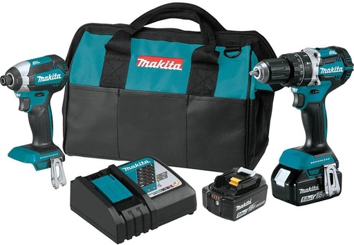 [XT335S] DISCONTINUED MAKITA XT335S 18V LXT® Lithium‑Ion Brushless Cordless 3‑Pc. Combo Kit (3.0Ah)