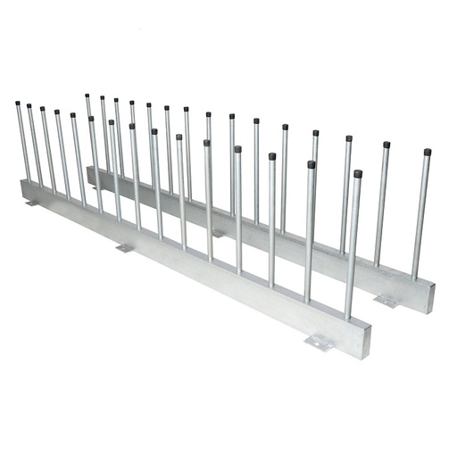 [ARR01] Aardwolf ARR01 Remnant Rack - 118" (3m) long with 15 open holes per side for the poles, 30" (740 mm) high