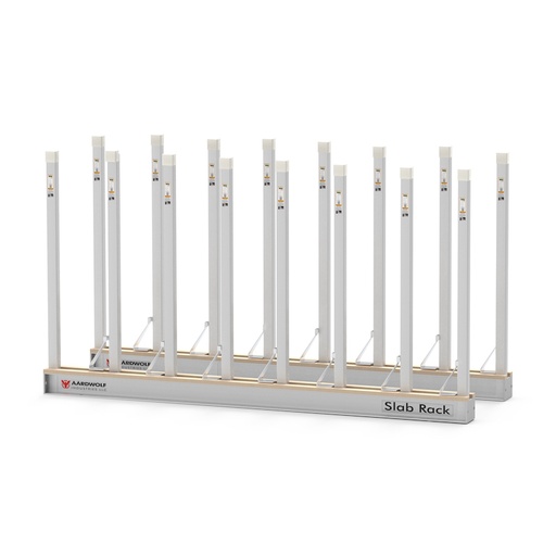 [ASR0109] Aardwolf ASR0109 Slab Rack Kit - (Includes 16 Poles 63"high & SPB1618 Safety Steel Post )