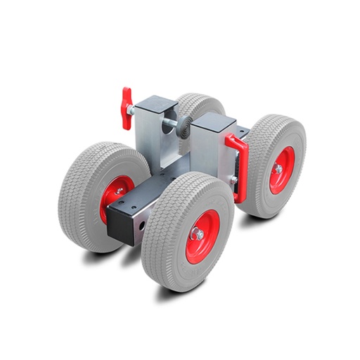 [ATD19-W] ABACO ATD19 Tug Dolly with White Rubber